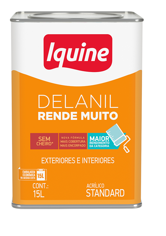 Tinta Delanil Fosco Latao Iquine - Lojas Aqui Tem