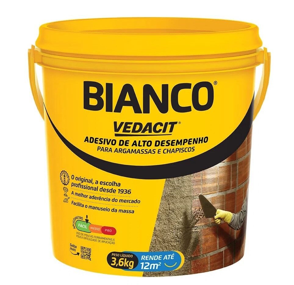 パッチ・スコードロン/マッコイ/バズ/（A-2b-3G-1MA-1　23-1） Bianco Galao 3.6 Kg Vedacit - Lojas Aqui Tem